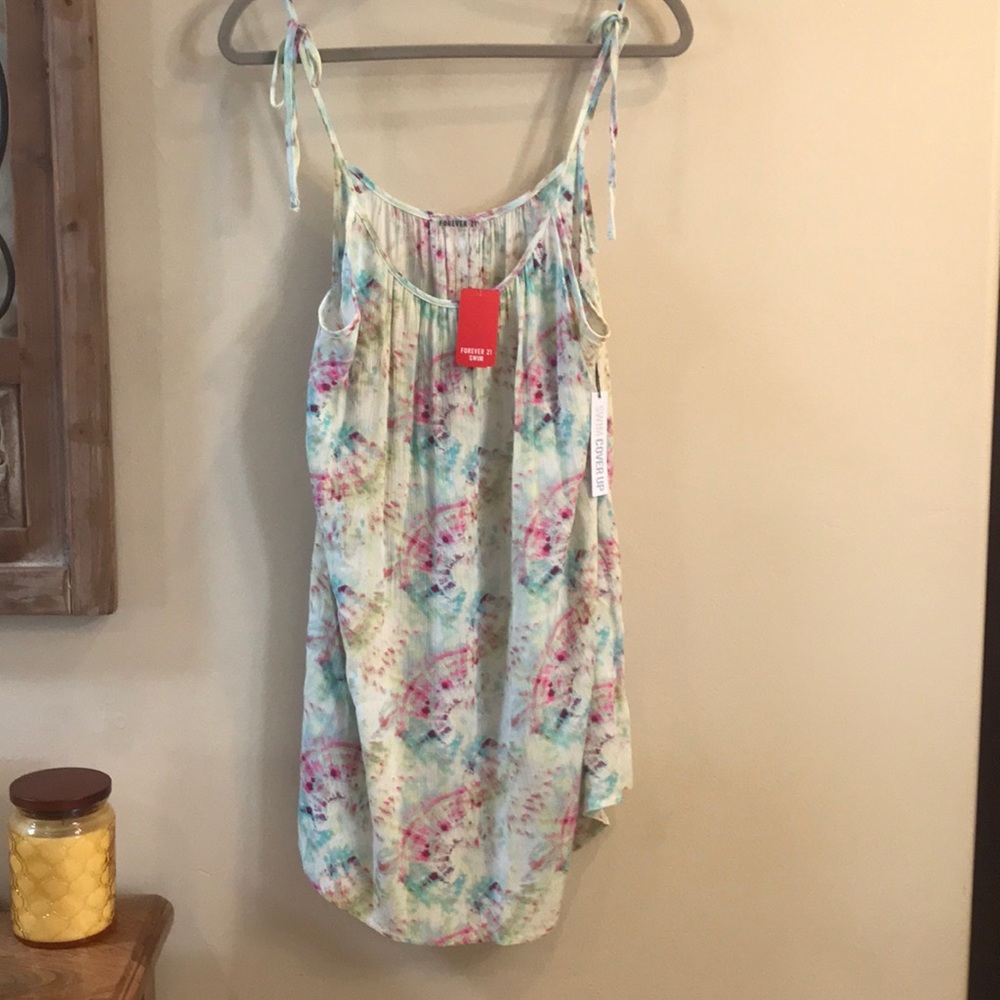 NWT Cute Forever 21 Swim Cover Up Size S